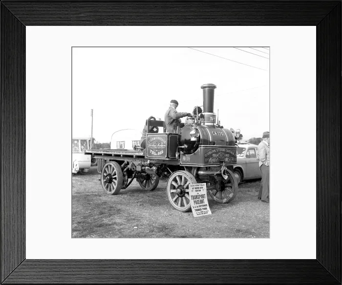 Framed Print : Yorkshire Steam Wagon number: 117, Pendle Maid Framed Print : Yorkshire Steam Wagon number: 117, Pendle Maid