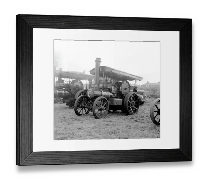 Framed Print : Garrett Tractor number: 33632, Joyce Framed Print : Garrett Tractor number: 33632, Joyce