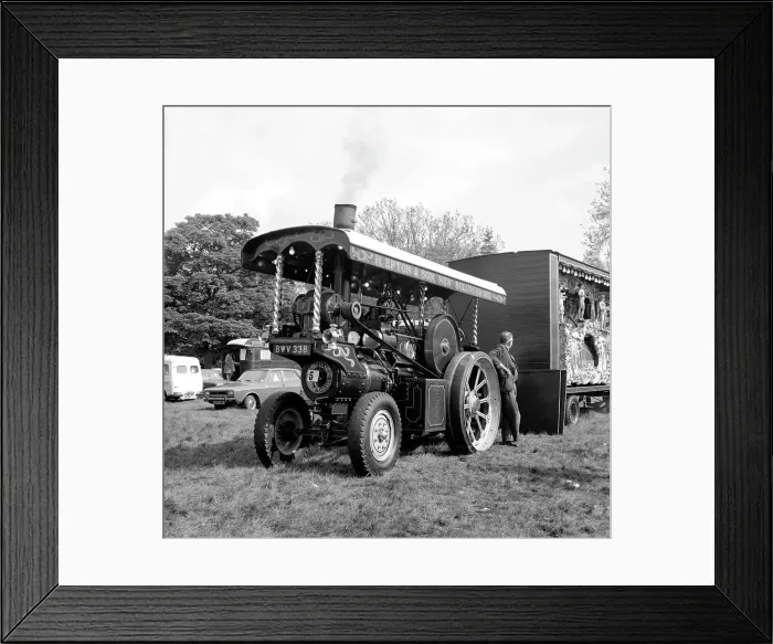 Framed Print : Foster Showman's Tractor number: 14639, John Michael Framed Print : Foster Showman's Tractor number: 14639, John Michael