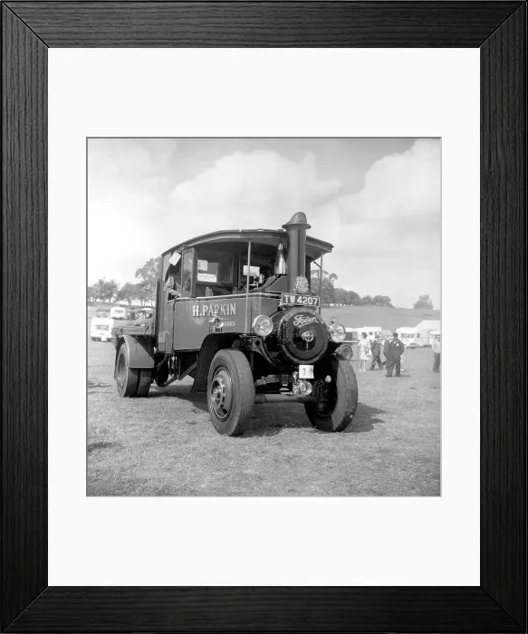 Framed Print : Foden Steam Wagon number: 12364, Tiny Framed Print : Foden Steam Wagon number: 12364, Tiny