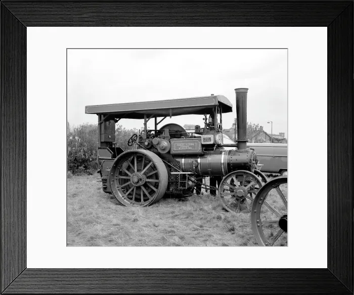 Framed Print : Aveling & Porter Tractor number: 14068, Hunslet Framed Print : Aveling & Porter Tractor number: 14068, Hunslet