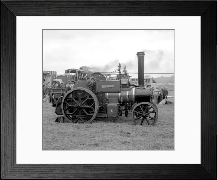 Framed Print : Aveling & Porter Tractor number: 9183, The Pirate Framed Print : Aveling & Porter Tractor number: 9183, The Pirate
