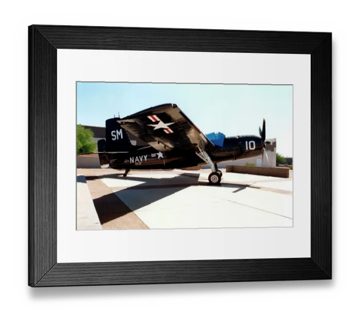 Framed Print : Grumman AF-2S Guardian N9993Z - 126731 Framed Print : Grumman AF-2S Guardian N9993Z - 126731