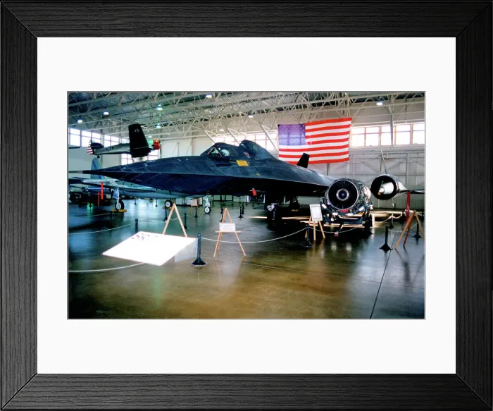 Framed Print : Lockheed SR-71C Blackbird 61-7981 Framed Print : Lockheed SR-71C Blackbird 61-7981