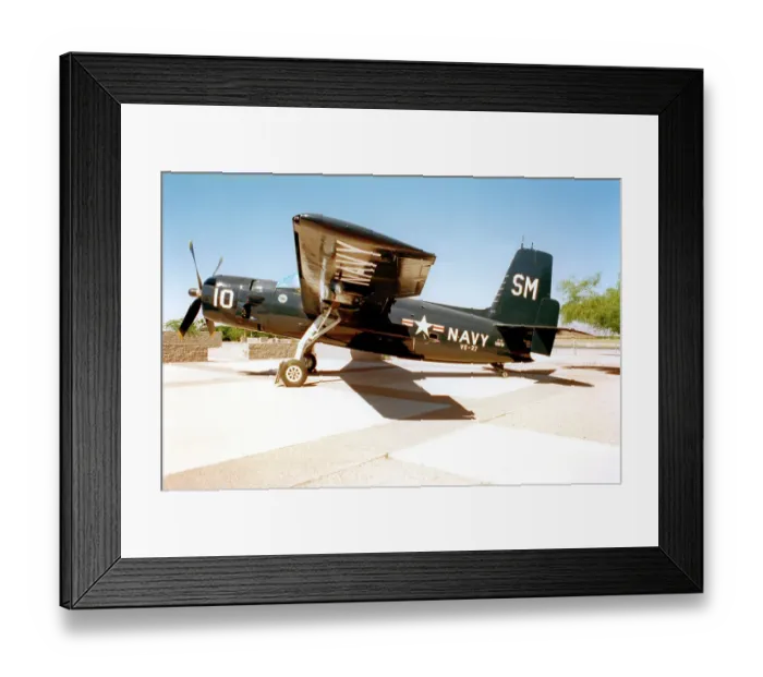 Framed Print : Grumman AF-2S Guardian N9993Z - 126731 Framed Print : Grumman AF-2S Guardian N9993Z - 126731