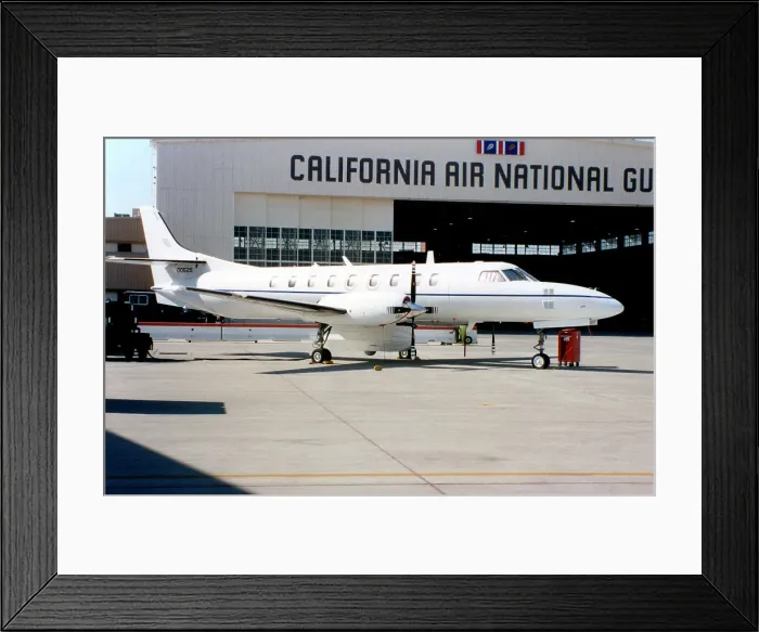 Framed Print : Fairchild-Swearingen C-26B Metro III 90-0529 Framed Print : Fairchild-Swearingen C-26B Metro III 90-0529