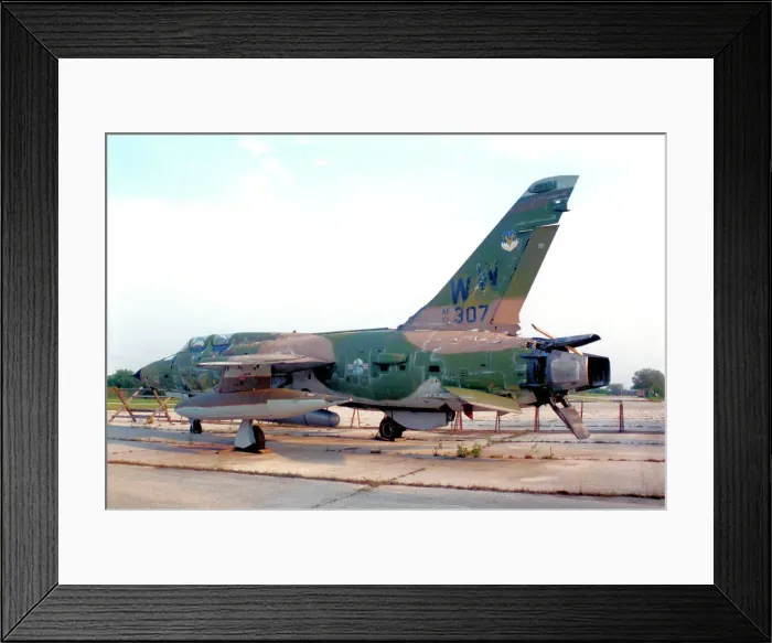 Framed Print : Republic F-105G Thunderchief 63-8307 Framed Print : Republic F-105G Thunderchief 63-8307