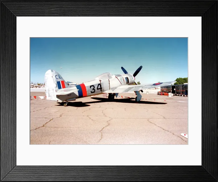 Framed Print : Hawker Fury ISS NX24SF Framed Print : Hawker Fury ISS NX24SF