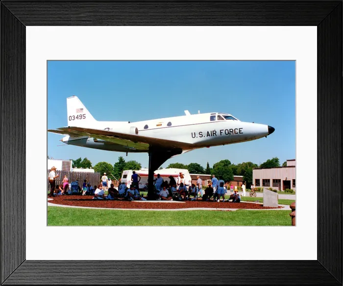 Framed Print : North American T-39A-1-NA Sabreliner 60-3495 Framed Print : North American T-39A-1-NA Sabreliner 60-3495