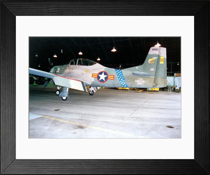 Framed Print : North American T-28B Trojan N28CU - 138231 Framed Print : North American T-28B Trojan N28CU - 138231