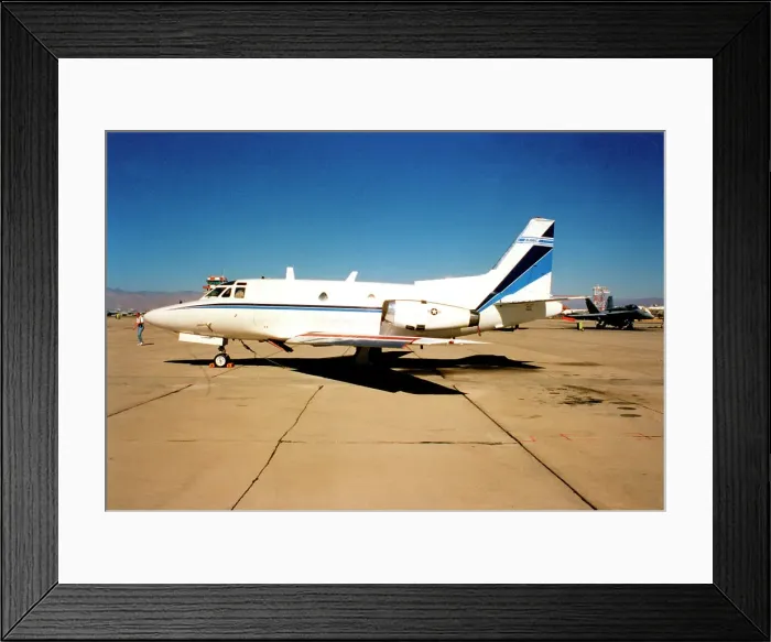 Framed Print : North American Rockwell CT-39E Sabreliner 158382 Framed Print : North American Rockwell CT-39E Sabreliner 158382