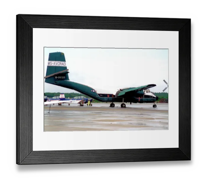Framed Print : de Havilland Canada C-7B Caribou 63-9737 Framed Print : de Havilland Canada C-7B Caribou 63-9737