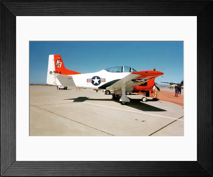 Framed Print : North American T-28B Trojan N394W Framed Print : North American T-28B Trojan N394W