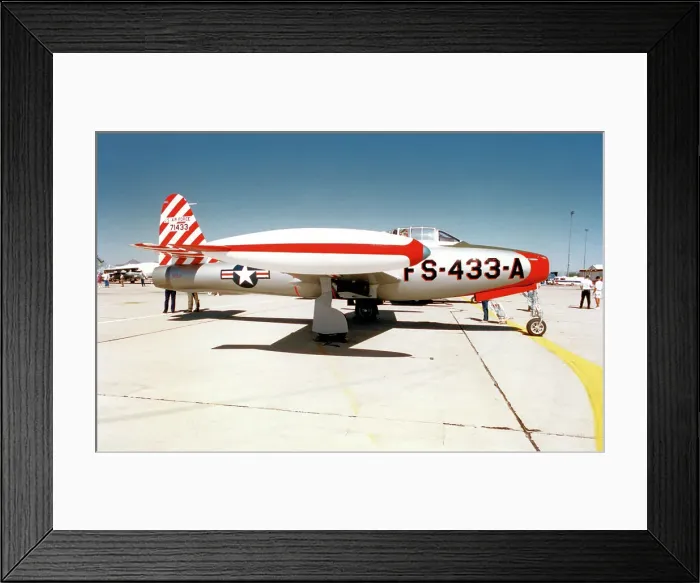 Framed Print : Republic F-84C Thunderjet 47-1433 Framed Print : Republic F-84C Thunderjet 47-1433