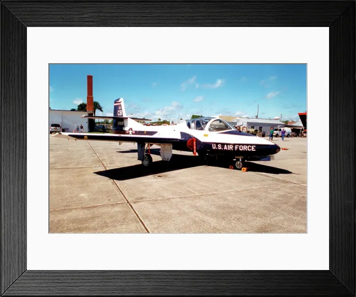 Framed Print : Cessna T-37B 68-8028 Framed Print : Cessna T-37B 68-8028
