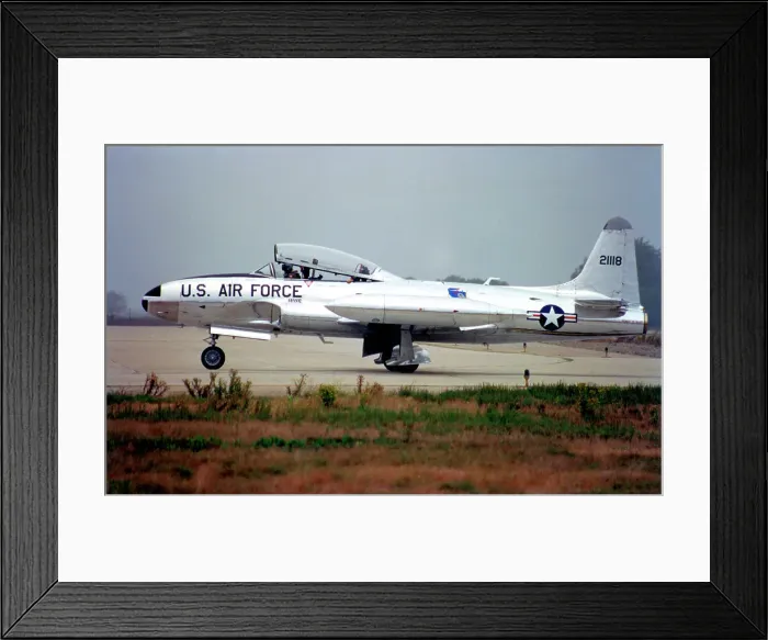 Framed Print : Canadair T-33AN Silver Star 3 N99192 - 21118 Framed Print : Canadair T-33AN Silver Star 3 N99192 - 21118