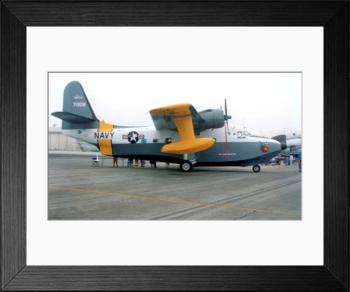 Framed Print : Grumman HU-16 Albatross N43846 Framed Print : Grumman HU-16 Albatross N43846