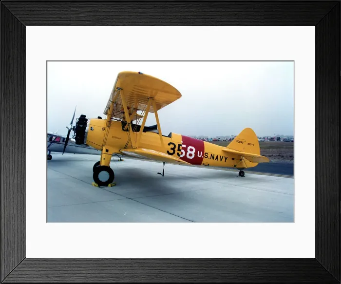 Framed Print : Boeing-Stearman PT-17 N90840 Framed Print : Boeing-Stearman PT-17 N90840