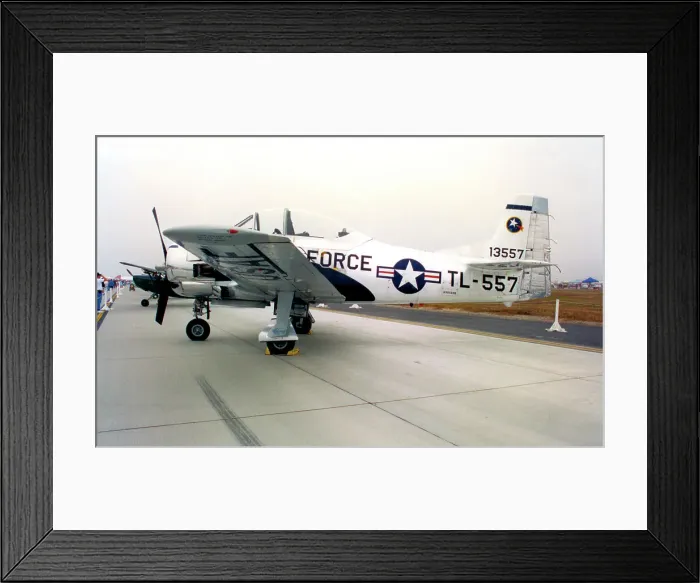 Framed Print : North American T-28A-NA Trojan N85228 - 51-3557 Framed Print : North American T-28A-NA Trojan N85228 - 51-3557