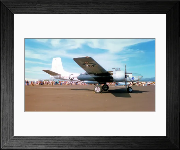 Framed Print : Douglas RB-26C Invader N8026E - 44-35323 Framed Print : Douglas RB-26C Invader N8026E - 44-35323