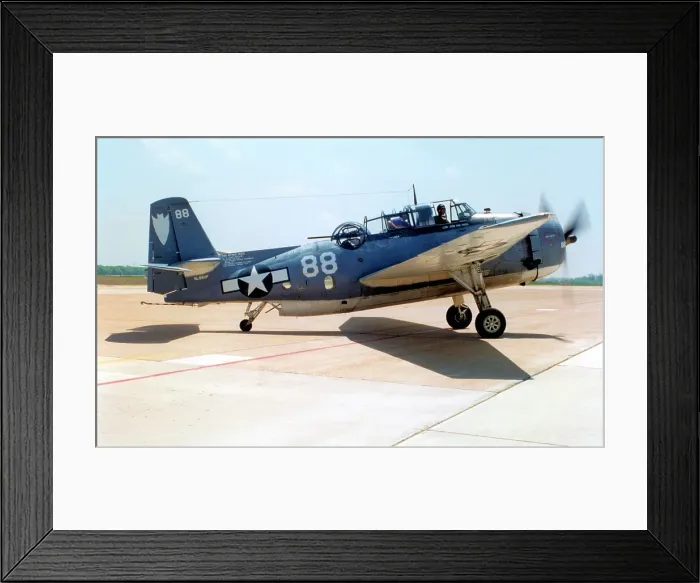 Framed Print : General Motors TBM-3 Avenger N88HP Framed Print : General Motors TBM-3 Avenger N88HP