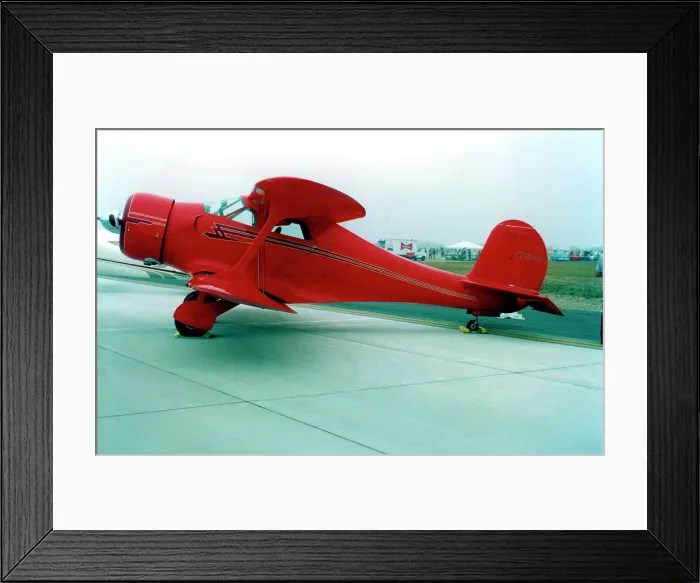 Framed Print : Beech D17S Staggerwing N75544 Framed Print : Beech D17S Staggerwing N75544