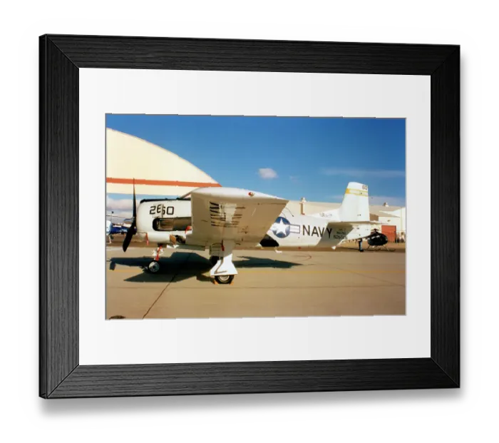 Framed Print : North American T-28C Trojan N260AN - 146260 Framed Print : North American T-28C Trojan N260AN - 146260