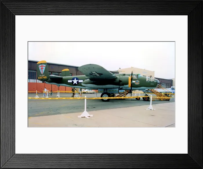Framed Print : North American TB-25N Mitchell N8195H Framed Print : North American TB-25N Mitchell N8195H