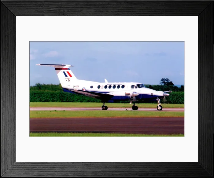 Framed Print : Beech King Air B200 ZK454 - N Framed Print : Beech King Air B200 ZK454 - N