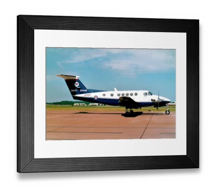Framed Print : Beech King Air B200 ZK453 Framed Print : Beech King Air B200 ZK453