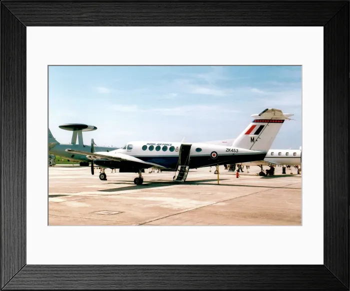 Framed Print : Beech King Air B200 ZK453