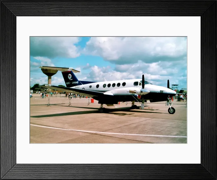 Framed Print : Beech King Air B200 ZK453 Framed Print : Beech King Air B200 ZK453