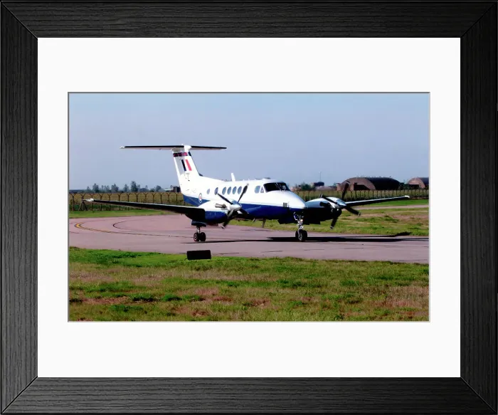 Framed Print : Beech King Air B200 ZK452 - L Framed Print : Beech King Air B200 ZK452 - L