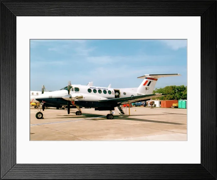 Framed Print : Beech King Air B200 ZK453 - M Framed Print : Beech King Air B200 ZK453 - M