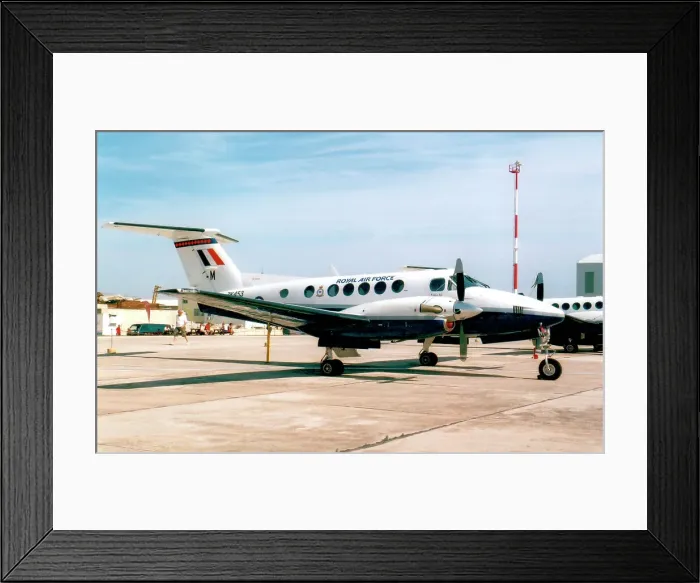 Framed Print : Beech King Air B200 ZK453 - M Framed Print : Beech King Air B200 ZK453 - M