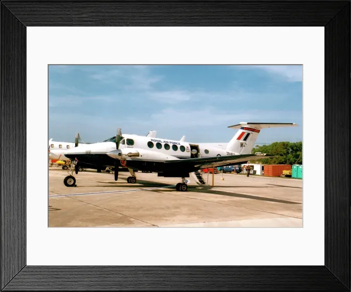 Framed Print : Beech King Air B200 ZK453 - M Framed Print : Beech King Air B200 ZK453 - M