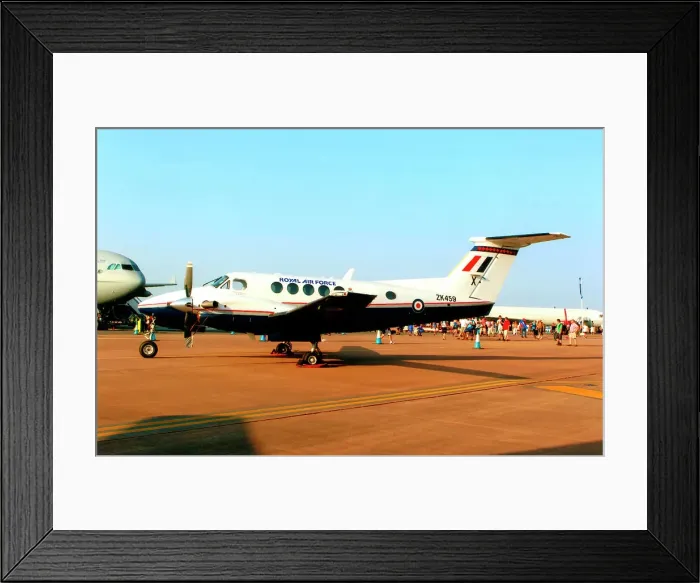 Framed Print : Beech King Air B200 ZK459 - X Framed Print : Beech King Air B200 ZK459 - X
