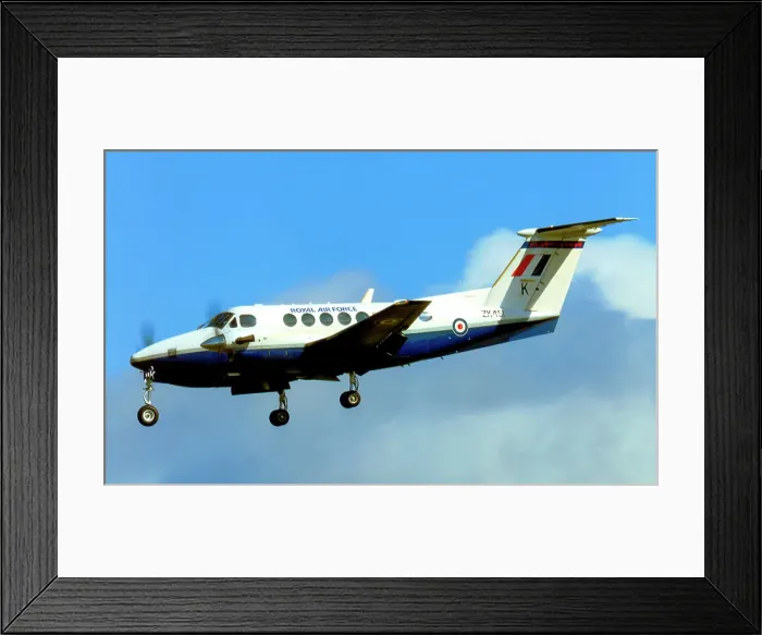 Framed Print : Beech King Air B200 ZK451 - K Framed Print : Beech King Air B200 ZK451 - K