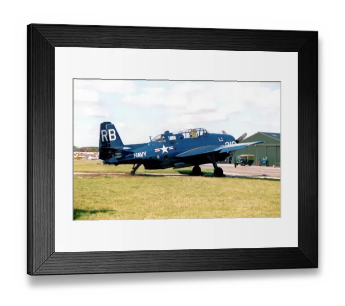 Framed Print : General Motors TBM-3R Avenger G-BTDP - N3966A Framed Print : General Motors TBM-3R Avenger G-BTDP - N3966A