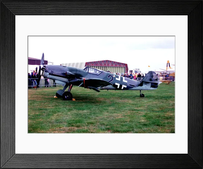 Framed Print : Hispano HA.1112-M1L Buchon D-FEHD