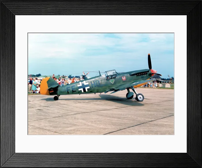 Framed Print : Hispano HA.1112-M1L Buchon D-FEHD Framed Print : Hispano HA.1112-M1L Buchon D-FEHD
