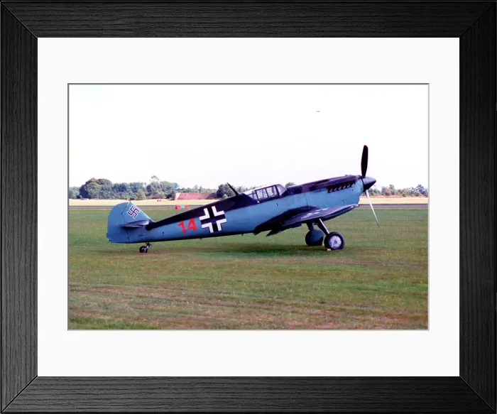 Framed Print : Hispano HA.1112-M1L Buchon G-HUNN Framed Print : Hispano HA.1112-M1L Buchon G-HUNN