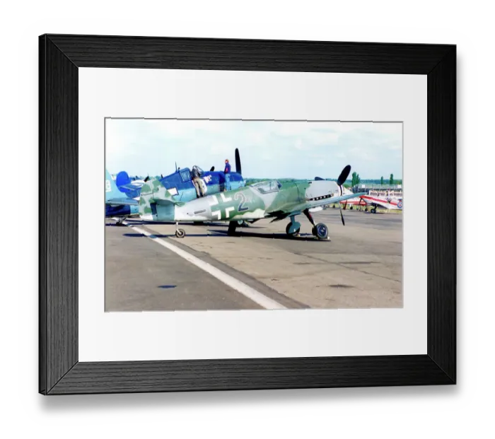Framed Print : Hispano HA.1112-M1L Buchon D-FEHD Framed Print : Hispano HA.1112-M1L Buchon D-FEHD
