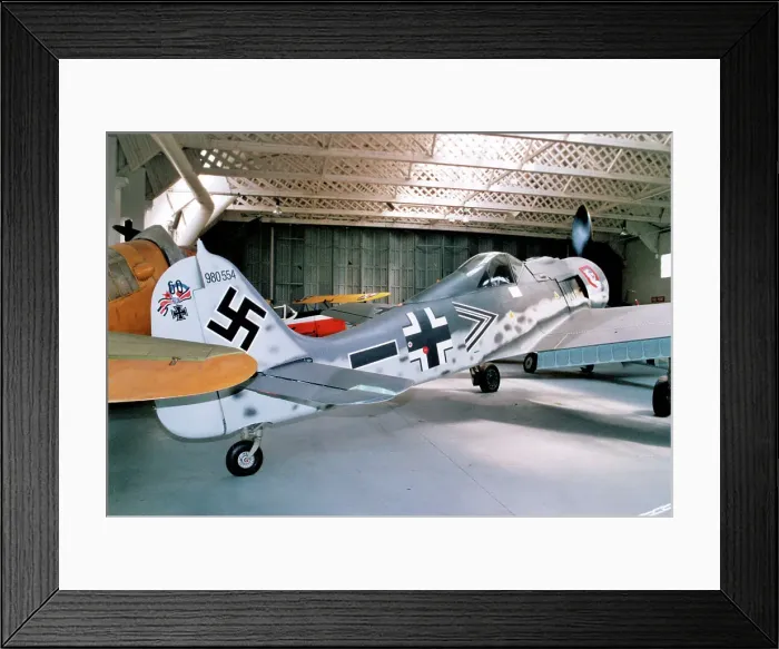 Framed Print : Focke-Wulf Fw 190A-8-N Replica 980554 Framed Print : Focke-Wulf Fw 190A-8-N Replica 980554