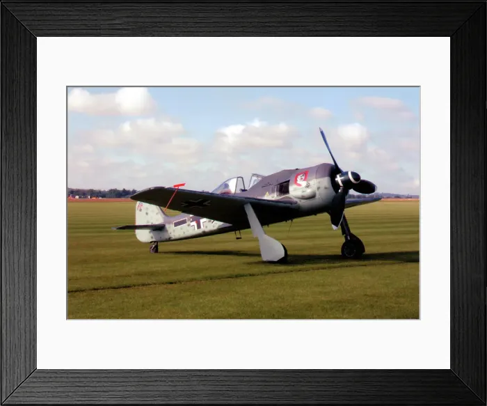 Framed Print : Focke-Wulf Fw 190A-8-N Replica 980554 Framed Print : Focke-Wulf Fw 190A-8-N Replica 980554