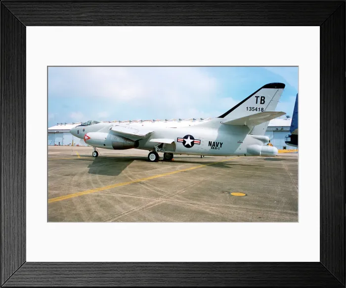 Framed Print : Douglas EA-3A Skywarrior 135418 Framed Print : Douglas EA-3A Skywarrior 135418