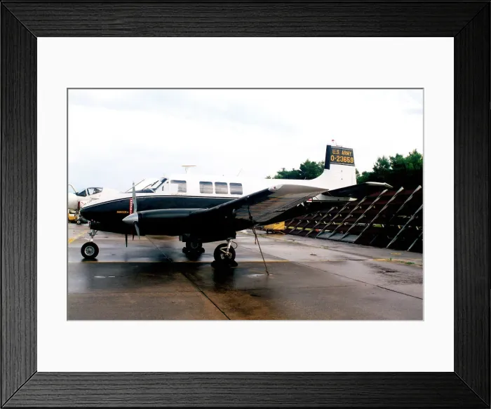 Framed Print : Beech 65 Queen Air N6167A - 82-23659 Framed Print : Beech 65 Queen Air N6167A - 82-23659