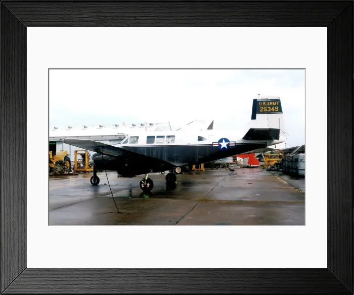 Framed Print : Beech 65 Queen Air N6167A - 85-25349 Framed Print : Beech 65 Queen Air N6167A - 85-25349