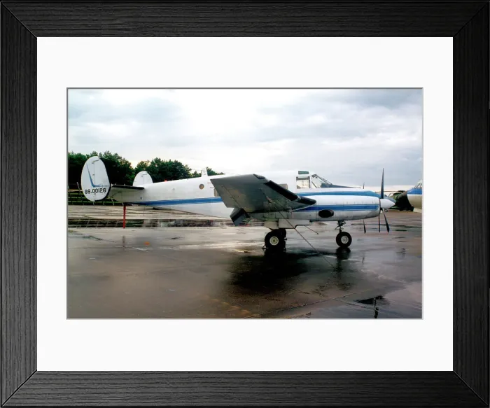 Framed Print : Beechcraft D18S 89-00126 Framed Print : Beechcraft D18S 89-00126