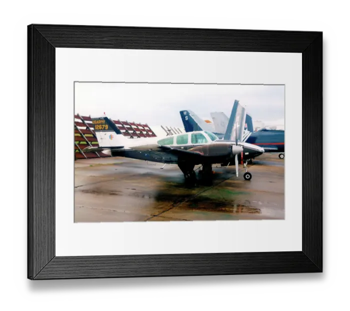 Framed Print : Beech T-42A Cochise 65-12679 Framed Print : Beech T-42A Cochise 65-12679
